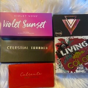 Eyeshadow Makeup Bundle; Violet Voss Laura Lee Dominique Cosmetics & More